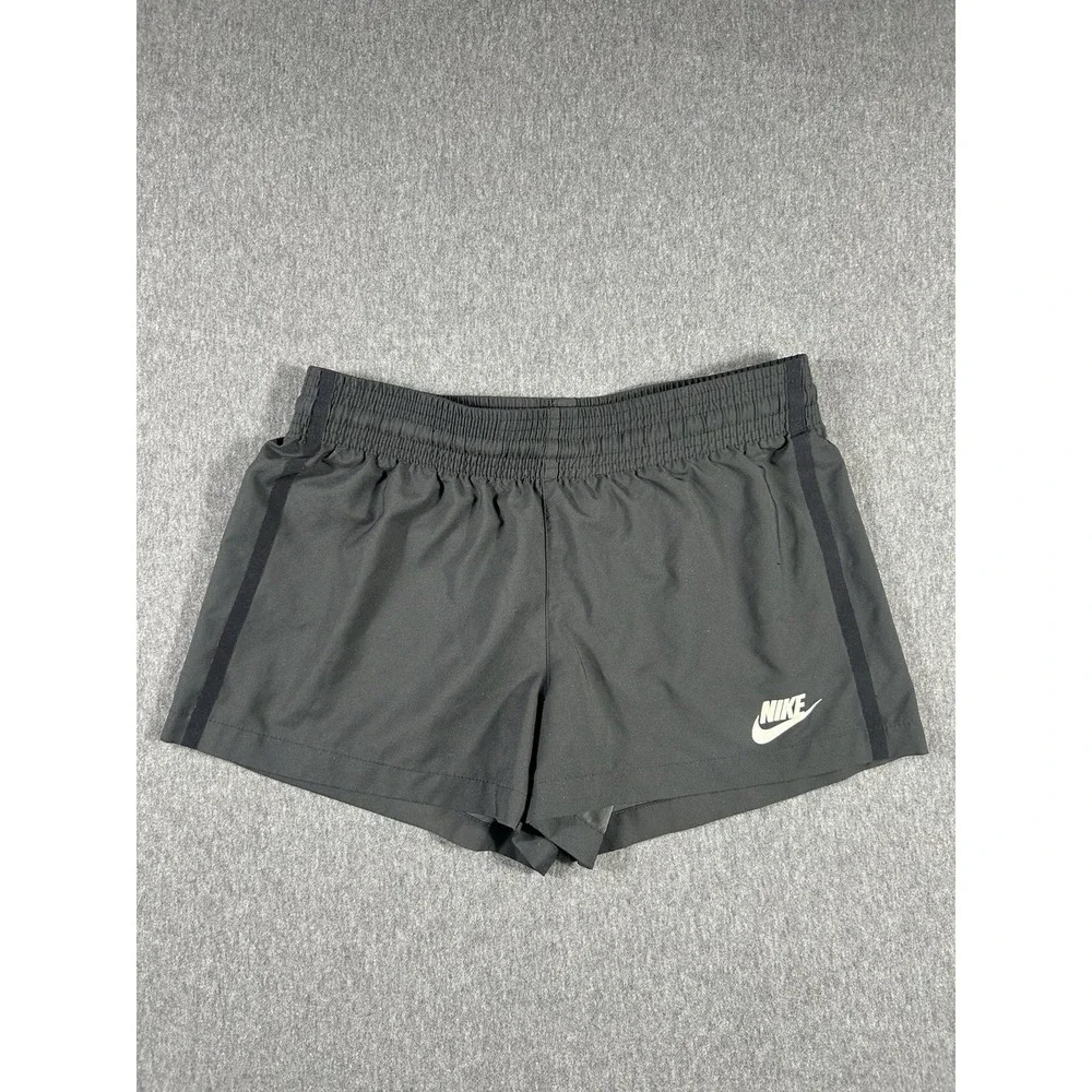 Nike Women's Sportswear Woven Logo Shorts‎ BlackXS